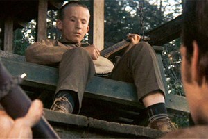 Image of banjo playing kid from Deliverance