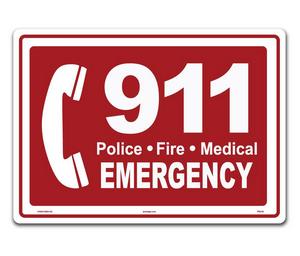 Image of 911 emergency logo