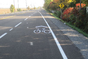 Image cycling lanes