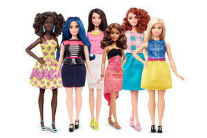 Image of Barbie dolls