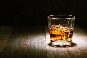 Image of a glass of scotch