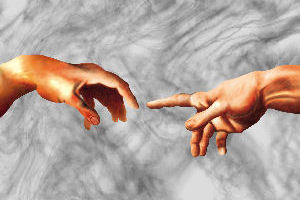 Image of Michelangelo's Hand of God