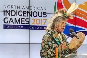 Image of North American Indigenous Games banner