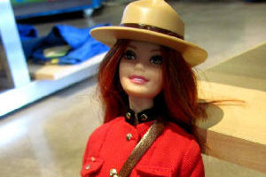 Image of RCMP Barbie
