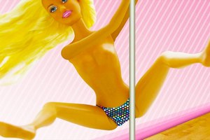 Image of stripper Barbie